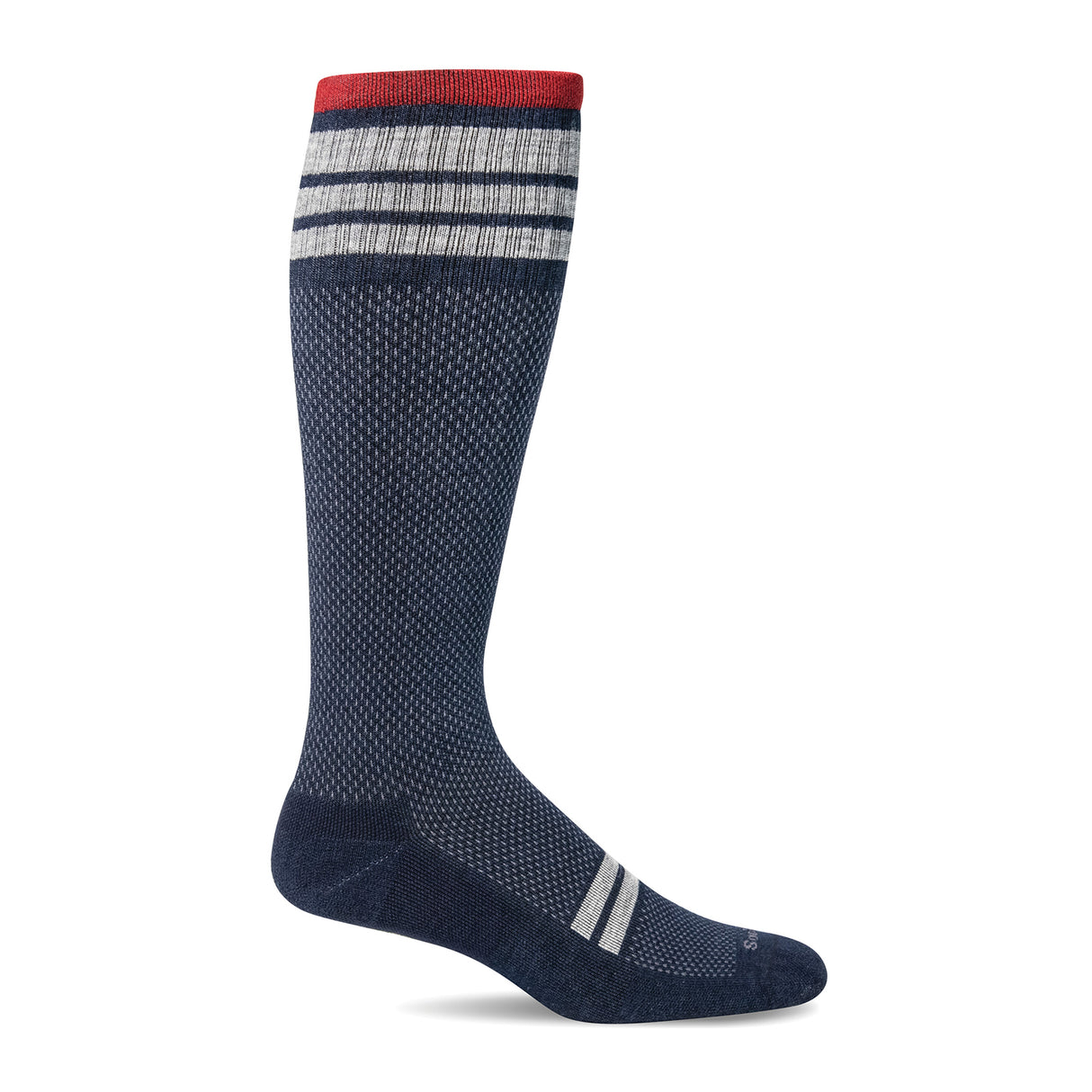 Sockwell Speedway Over the Calf Compression Sock (Men) - Navy Accessories - Socks - Compression - The Heel Shoe Fitters