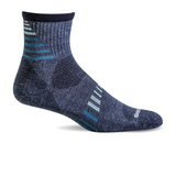 Sockwell Ascend II Quarter Sock (Men) - Denim
