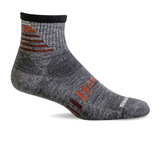 Sockwell Ascend II Quarter Sock (Men) - Grey