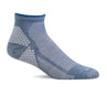 Sockwell Plantar Sport Quarter Compression Sock (Women) - Bluestone Accessories - Socks - Performance - The Heel Shoe Fitters