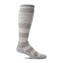 Sockwell Chevron Ultra Light Over the Calf Compression Sock (Women) Accessories - Socks - Lifestyle - The Heel Shoe Fitters