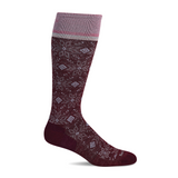 Sockwell Winterland Over the Calf Compression Sock (Women) - Cranberry Accessories - Socks - Lifestyle - The Heel Shoe Fitters