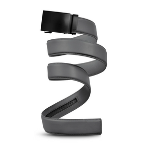 Mission Belts Unobtainium Wide Belt (Men) - Swat Black/Cool Grey Leather Accessories - Belts - Leather - The Heel Shoe Fitters