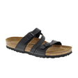 Birkenstock Salina Birko-Flor Narrow Slide Sandal (Women) - Black Sandals - Slide - The Heel Shoe Fitters