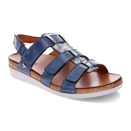 Revere Santorini Backstrap Sandal (Women) - Denim Sandal - Backstrap - The Heel Shoe Fitters