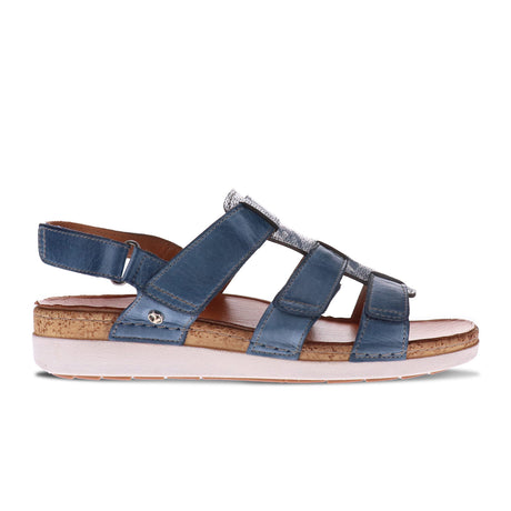 Revere Santorini Backstrap Sandal (Women) - Denim Sandal - Backstrap - The Heel Shoe Fitters