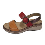 Suave Silveria Backstrap Sandal (Women) - Golden Sandal - Backstrap - The Heel Shoe Fitters