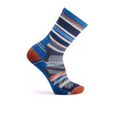 Smartwool Hike Light Cushion Panorama Crew Sock (Men) - Deep Navy Accessories - Socks - Performance - The Heel Shoe Fitters