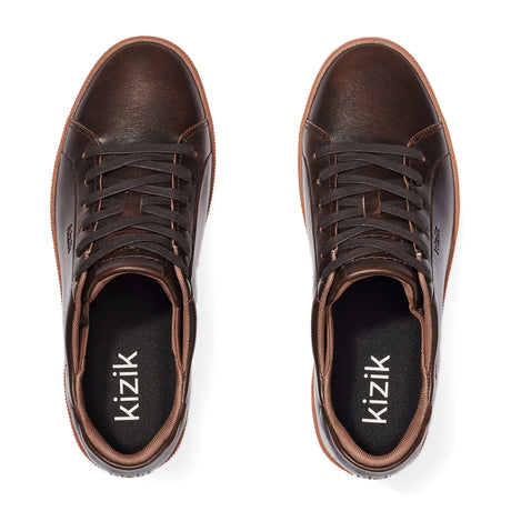 Kizik Sonoma Sneaker (Unisex) - Brown Athletic - Casual - Lace Up - The Heel Shoe Fitters