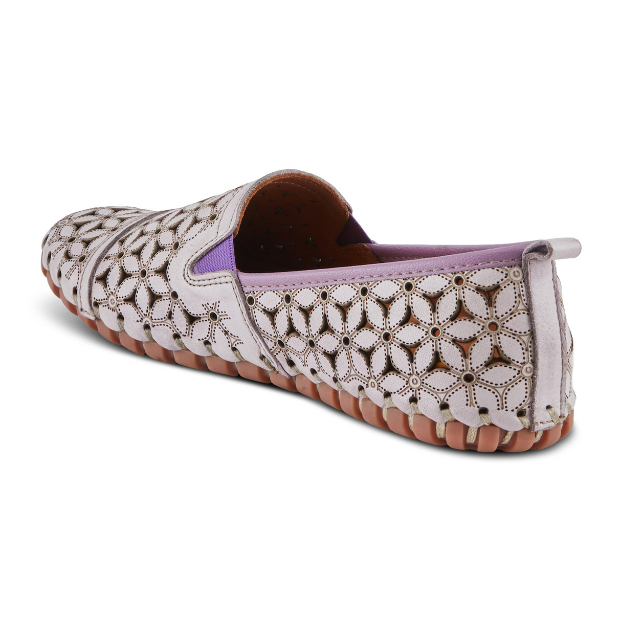 Spring Step Flowerflow Slip On (Women) - Lavender Dress-Casual - Flats - The Heel Shoe Fitters