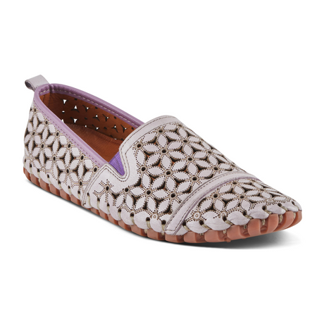 Spring Step Flowerflow Slip On (Women) - Lavender Dress-Casual - Flats - The Heel Shoe Fitters