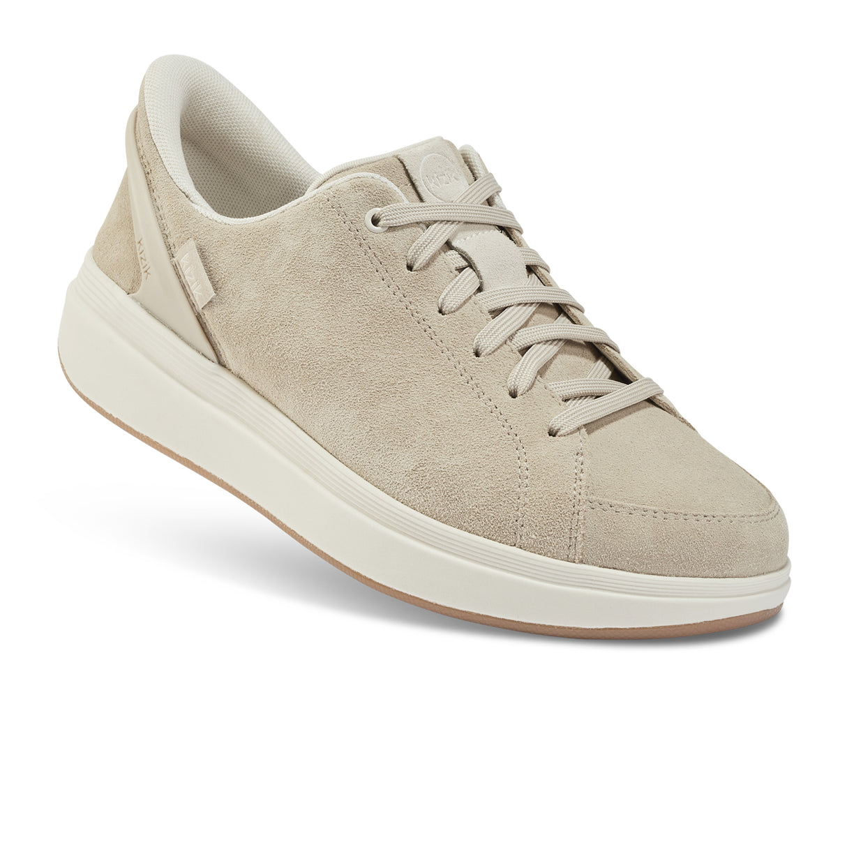 Kizik Sydney Sneaker (Unisex) - White Pepper Athletic - Casual - Lace Up - The Heel Shoe Fitters