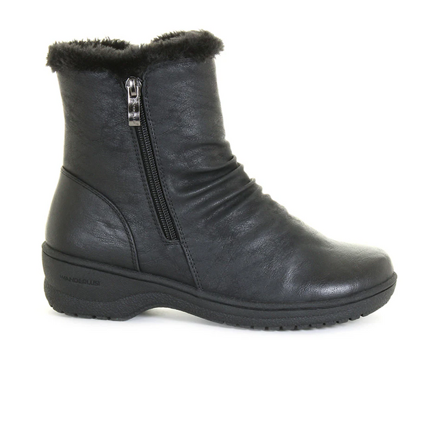 Wanderlust Moncton Mid Winter Boot (Women) - Black Boots - Winter - Mid - The Heel Shoe Fitters