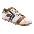 Kamo-Gutsu TIFO 030 Low Sneaker (Men) - White Dress-Casual - Lace Ups - The Heel Shoe Fitters