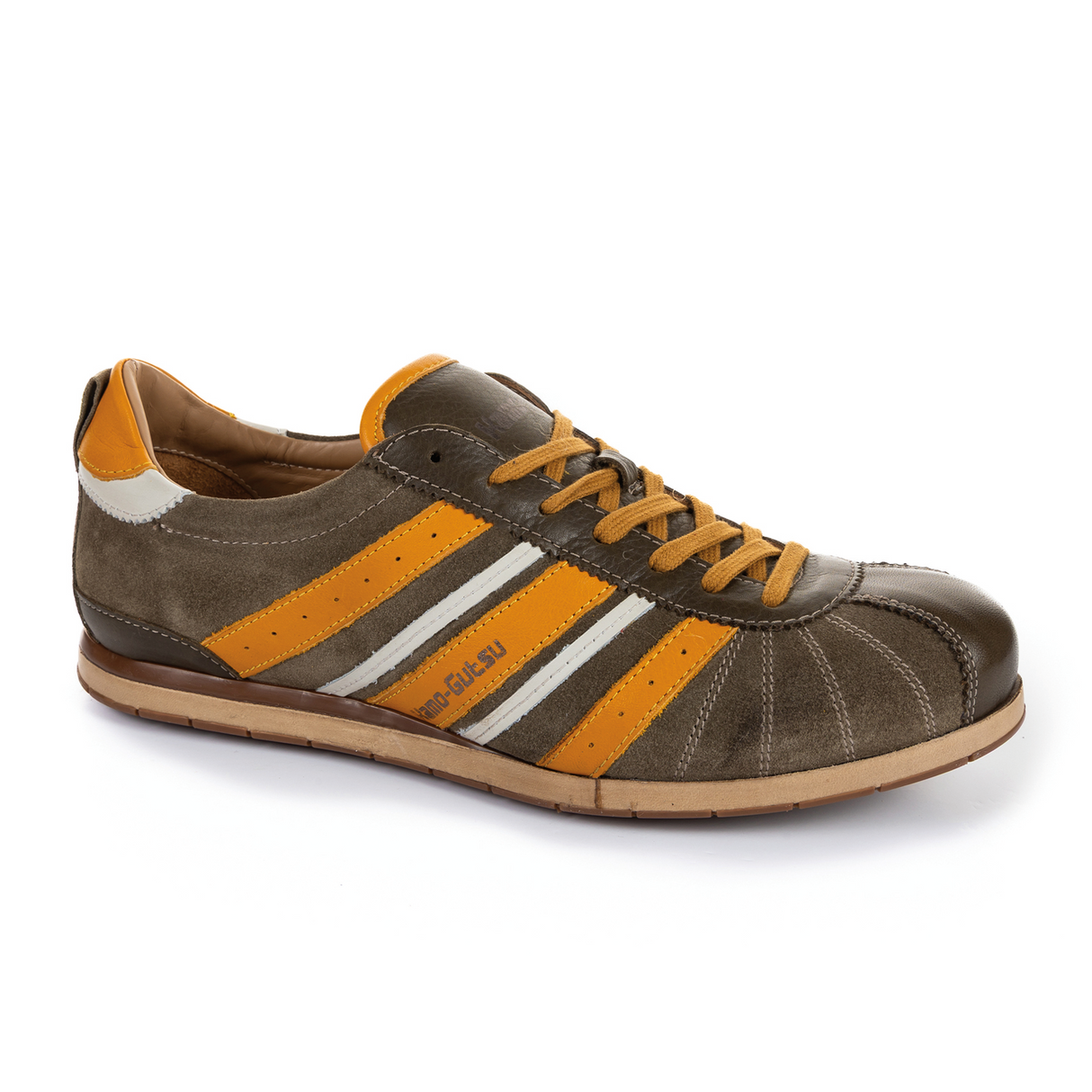Kamo-Gutsu TIFO 049 Low Sneaker (Men) - Kaki/Girasole
