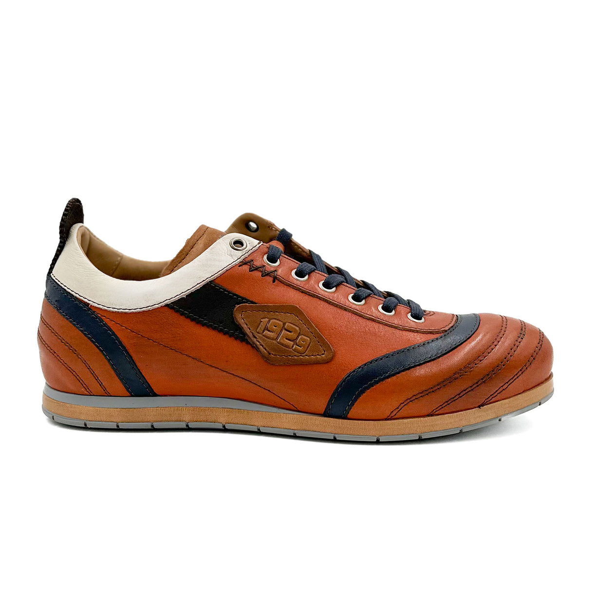 Kamo-Gutsu TIFO 060 Sneaker (Men) - Mattone Combi Dress-Casual - Sneakers - The Heel Shoe Fitters