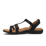 Taos Trophy 2 Backstrap Sandal (Women) - Black Emboss Sandals - Backstrap - The Heel Shoe Fitters