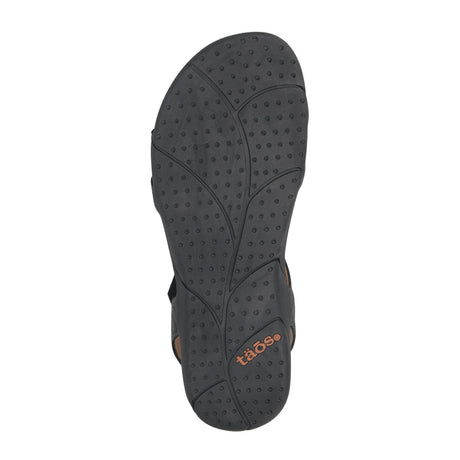 Taos Trophy 2 Backstrap Sandal (Women) - Black Emboss Sandals - Backstrap - The Heel Shoe Fitters