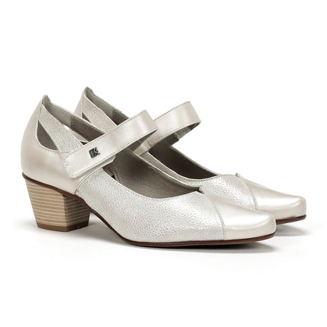 Dorking Triana (Women) - Natural Dress-Casual - Heels - The Heel Shoe Fitters