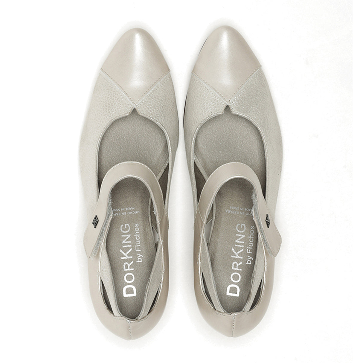 Dorking Triana (Women) - Natural Dress-Casual - Heels - The Heel Shoe Fitters