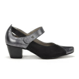 Dorking Triana Heeled Mary Jane (Women) - Black Dress-Casual - Heels - The Heel Shoe Fitters