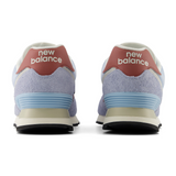 New Balance 574 Sneaker (Unisex) - Oxford Blue/Apricot Orange Athletic - Casual - Lace Up - The Heel Shoe Fitters