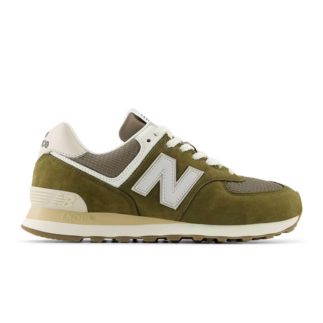 New Balance 574 Sneaker (Unisex) - Calcium/Dark Silver Metallic Athletic - Casual - Lace Up - The Heel Shoe Fitters