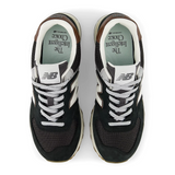 New Balance 574 Sneaker (Unisex) - Brown/Dark Silver Metallic Athletic - Casual - Lace Up - The Heel Shoe Fitters