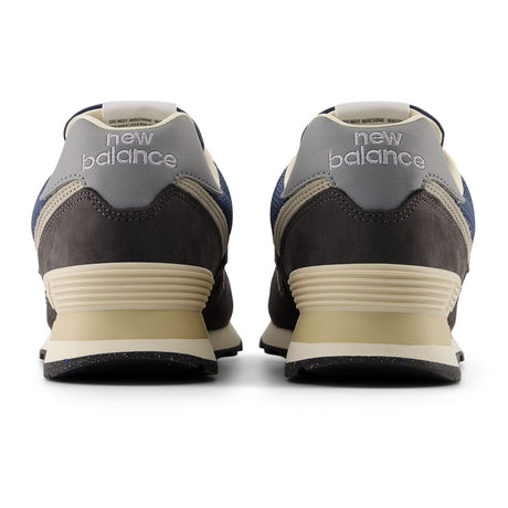 New Balance 574 Sneaker (Unisex) - Black Cement/Slate Grey Athletic - Casual - Lace Up - The Heel Shoe Fitters