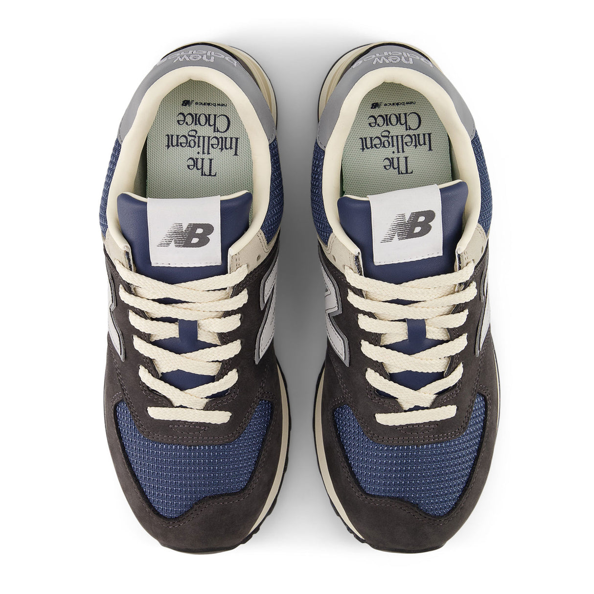 New Balance 574 Sneaker (Unisex) - Black Cement/Slate Grey Athletic - Casual - Lace Up - The Heel Shoe Fitters