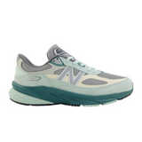 New Balance 990 v6 Running Shoe (Unisex) - Clay Ash/New Spruce/Slate Grey Athletic - Running - Motion Control - The Heel Shoe Fitters