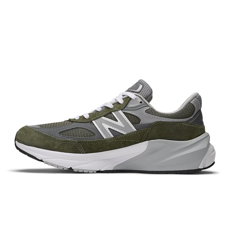 New Balance Made in USA 990v6 Running Shoe (Unisex) - Olive Athletic - Running - Motion Control - The Heel Shoe Fitters