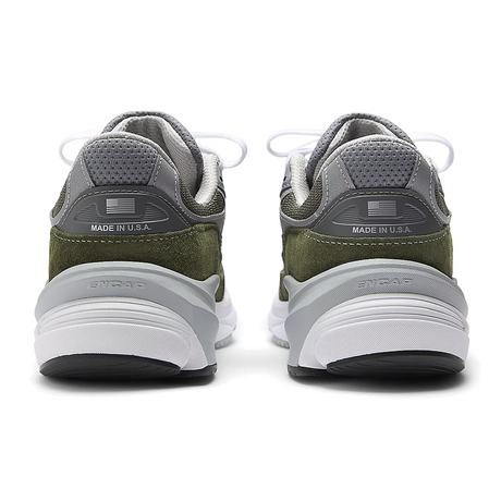 New Balance Made in USA 990v6 Running Shoe (Unisex) - Olive Athletic - Running - Motion Control - The Heel Shoe Fitters