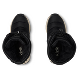 Kizik Juno 2 High Boot (Women) - Black/Whitecap Gray Athletic - Casual - Lace Up - The Heel Shoe Fitters