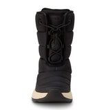 Kizik Juno 2 High Boot (Women) - Black/Whitecap Gray Athletic - Casual - Lace Up - The Heel Shoe Fitters