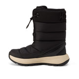 Kizik Juno 2 High Boot (Women) - Black/Whitecap Gray Athletic - Casual - Lace Up - The Heel Shoe Fitters