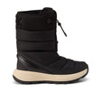 Kizik Juno 2 High Boot (Women) - Black/Whitecap Gray Athletic - Casual - Lace Up - The Heel Shoe Fitters