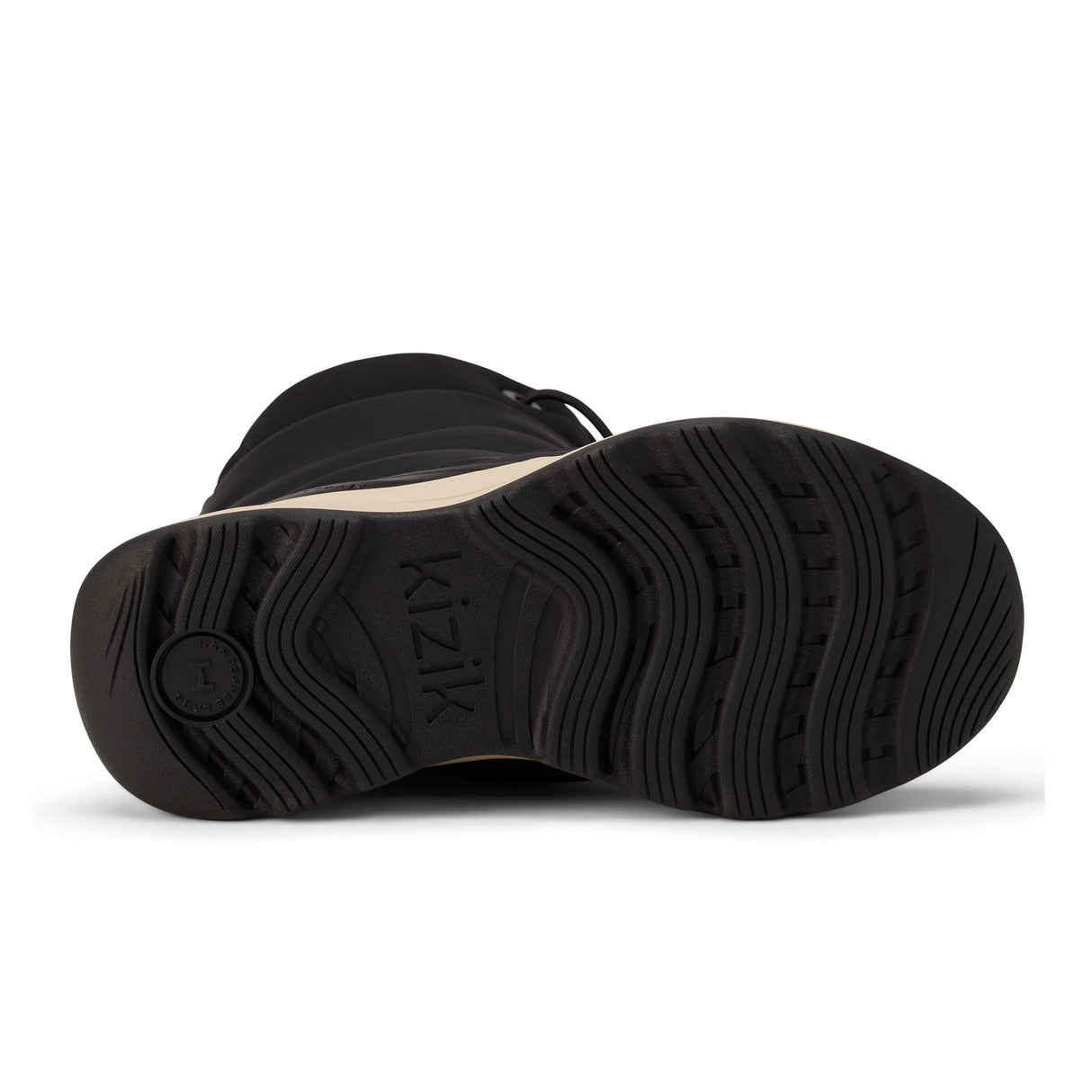 Kizik Juno 2 High Boot (Women) - Black/Whitecap Gray Athletic - Casual - Lace Up - The Heel Shoe Fitters