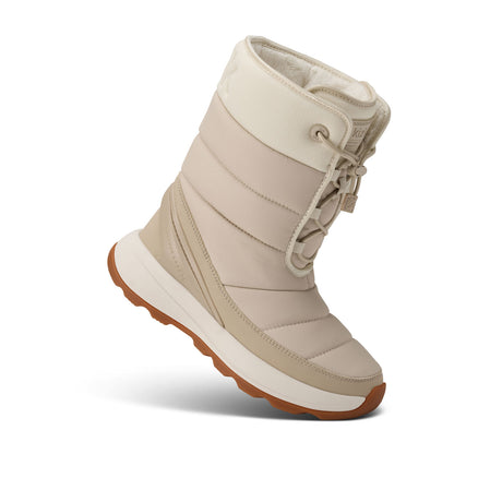 Kizik Juno 2 High Boot (Women) - Oatmeal/Pristine Athletic - Casual - Lace Up - The Heel Shoe Fitters