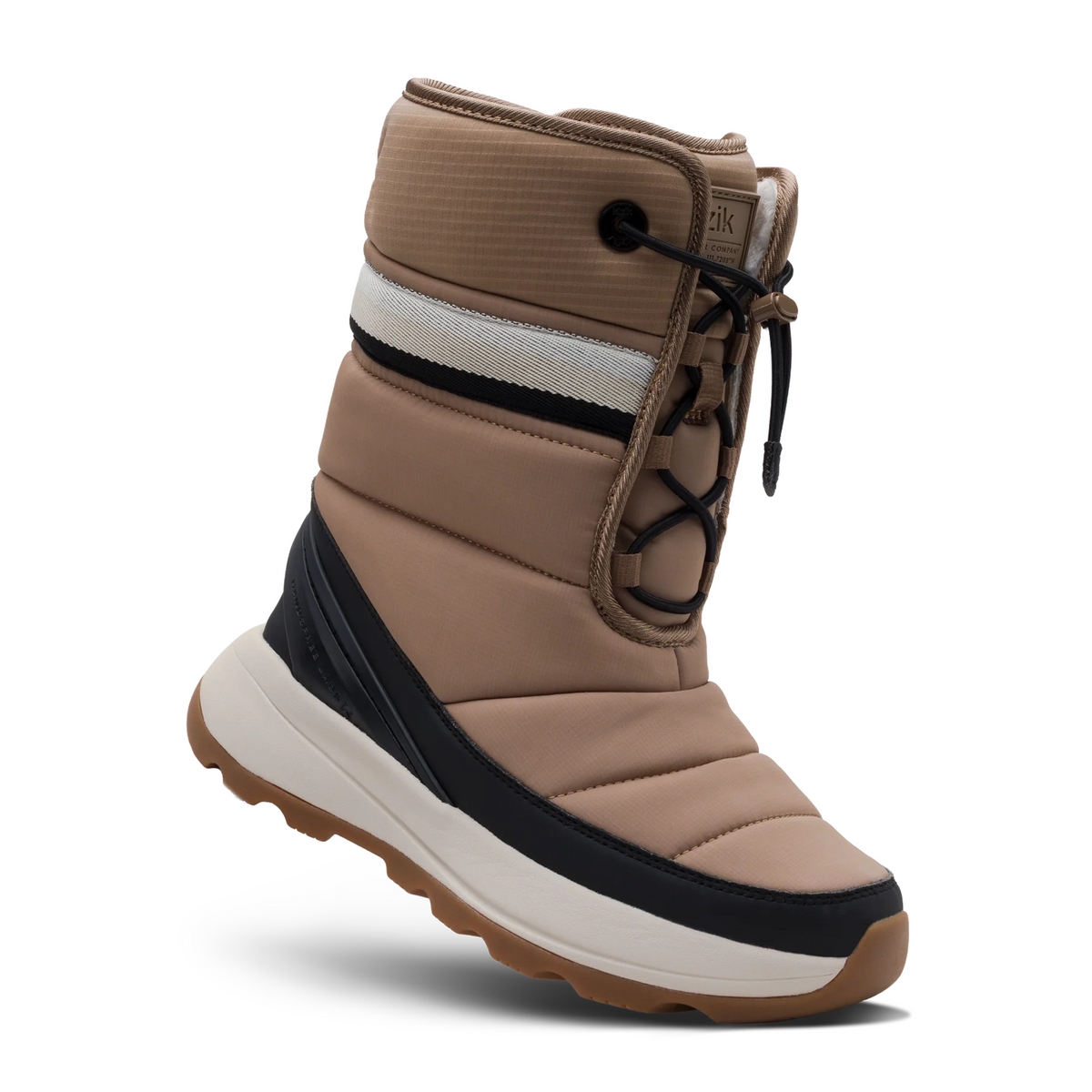 Kizik Juno 2 High (Women) - Cinnamon Swirl/Stripe
