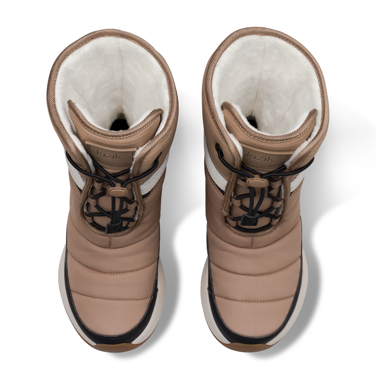 Kizik Juno 2 High (Women) - Cinnamon Swirl/Stripe