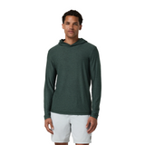 Vuori Strato Tech Hoodie (Men) - Hemlock Heather