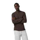 Vuori Waffle Henley (Men) - French Roast