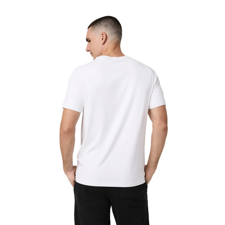 Vuori Ponto Performance Short Sleeve (Men) - White Apparel - Top - Short Sleeve - The Heel Shoe Fitters