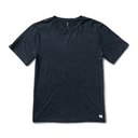 Vuori Strato Tech Tee (Men) - Navy Heather