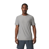 Vuori Strato Tech Tee (Men) - Heather Grey