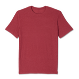 Vuori Strato Tech Tee (Men) - Sour Cherry Heather