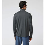 Vuori Ease Performance 1/2 Zip 2.0 Pullover (Men) - Charcoal Heather Apparel - Top - Sweatshirt - The Heel Shoe Fitters