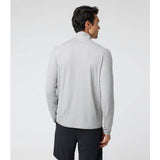Vuori Ease Performance 1/2 Zip 2.0 Pullover (Men) - Light Heather Grey Apparel - Top - Sweatshirt - The Heel Shoe Fitters
