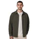 Vuori Jeffreys Overshirt (Men) - Olive Heather Apparel - Top - Sweatshirt - The Heel Shoe Fitters